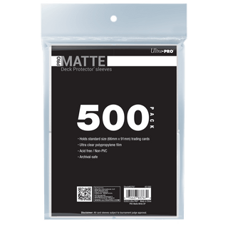PRO-Matte Standard Deck Protector Sleeves Bundle 500ct