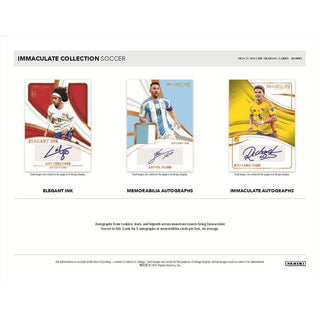 2024-25 Panini Immaculate Soccer Hobby Box