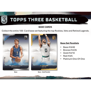 2023-24 Topps Three Basketball Hobby Box