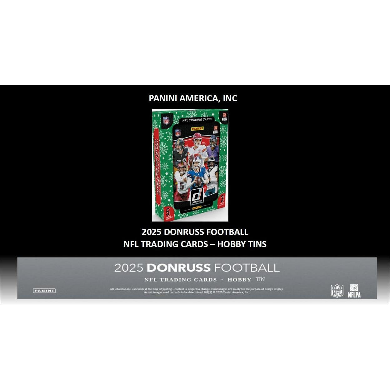 2025 Panini Donruss Football Hobby Winter Tin