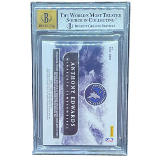 Anthony Edwards – 2020-21 Panini Origins Rookie Jersey Autographs #RJA-EDW BGS 10 Auto