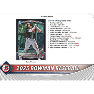 2025 Bowman Baseball Hobby Jumbo Pack