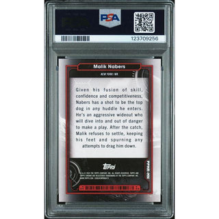 Malik Nabers 2024 Topps Cosmic Chrome Planetary Pursuit-mars #MN PSA 10