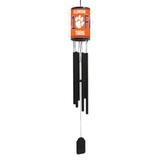 Clemson Tigers Wind Chime – 33" Matte Black Finish