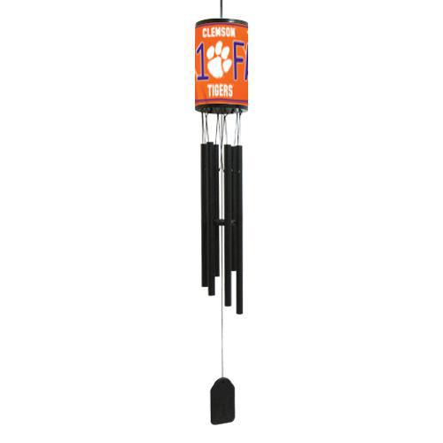 Clemson Tigers Wind Chime – 33" Matte Black Finish