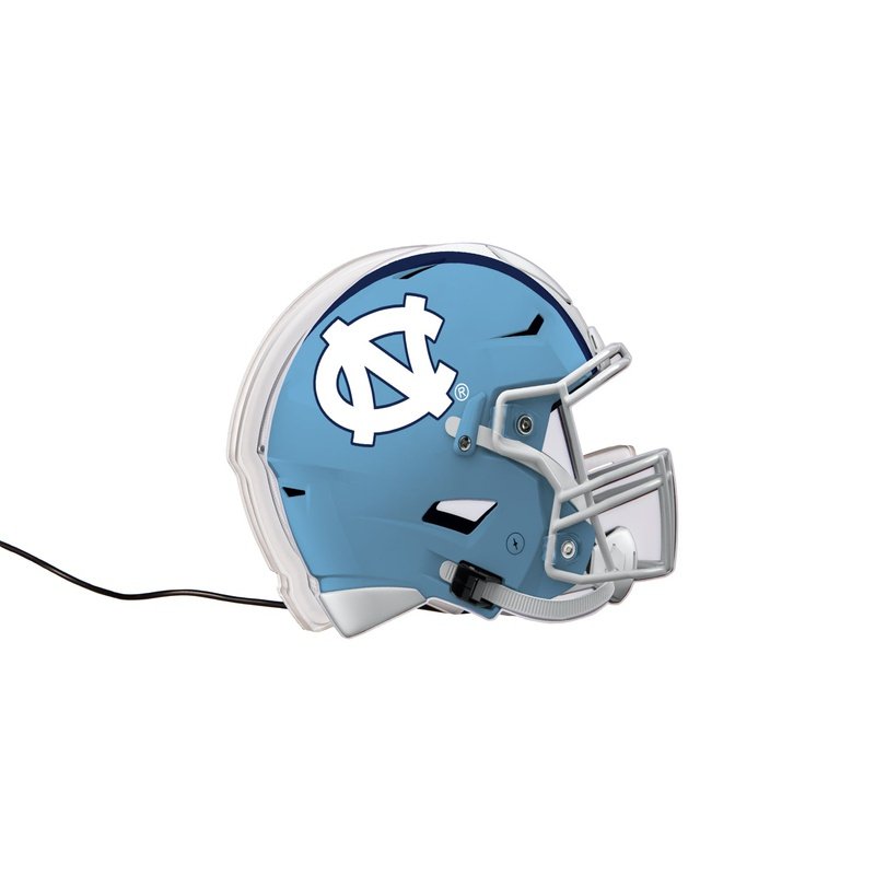 desktop football helmets North Carolina Tar Heels LED Helmet Tabletop Sign