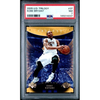 Kobe Bryant 2005 U.D. Trilogy #37 PSA 7