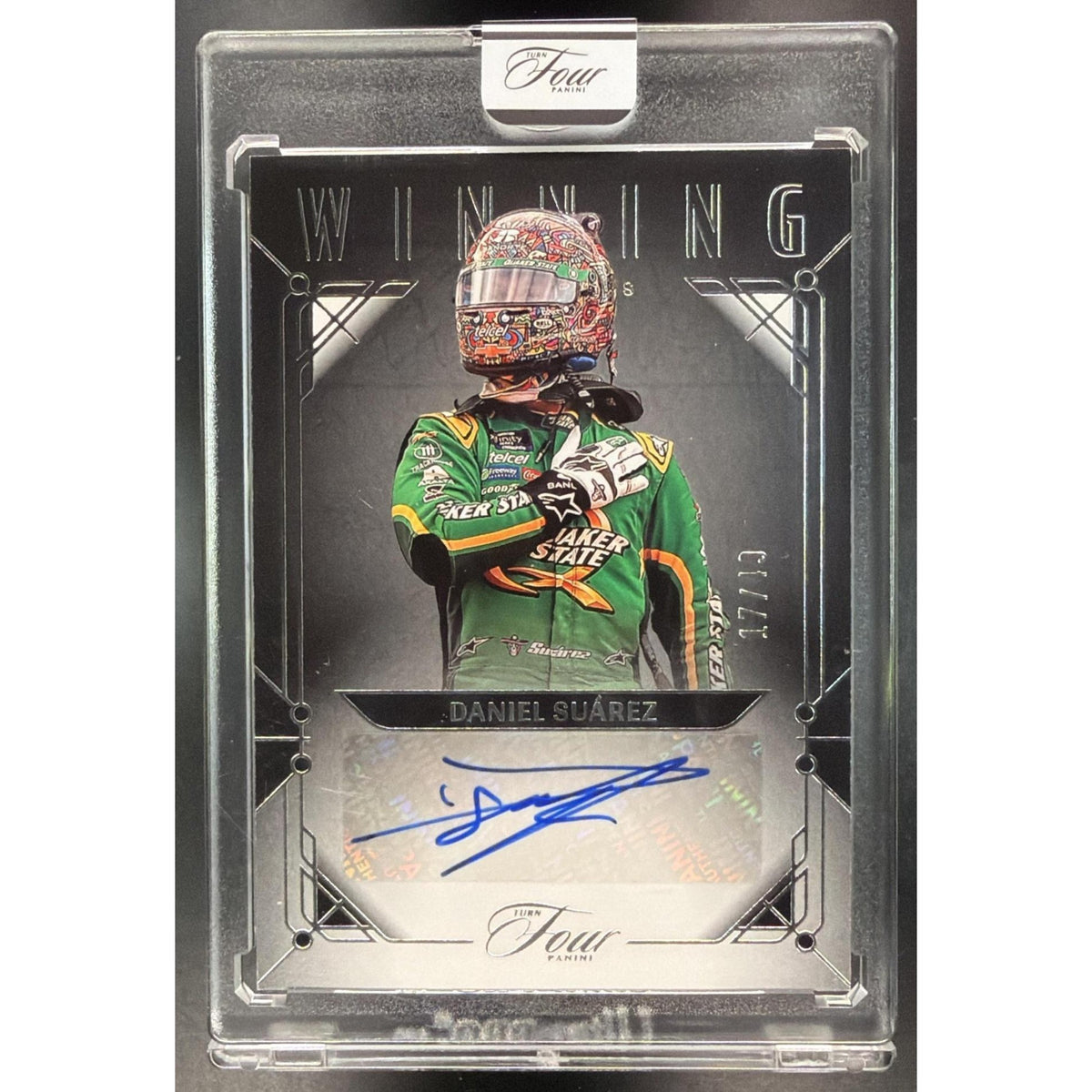 2026 Panini Four Racing Daniel Suarez #WM-DSR Autographed 17/49 Non-Graded