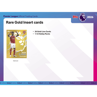 2026 Topps Premier League Soccer Hobby Box