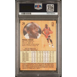 Michael Jordan 1991 Fleer #29 PSA 9
