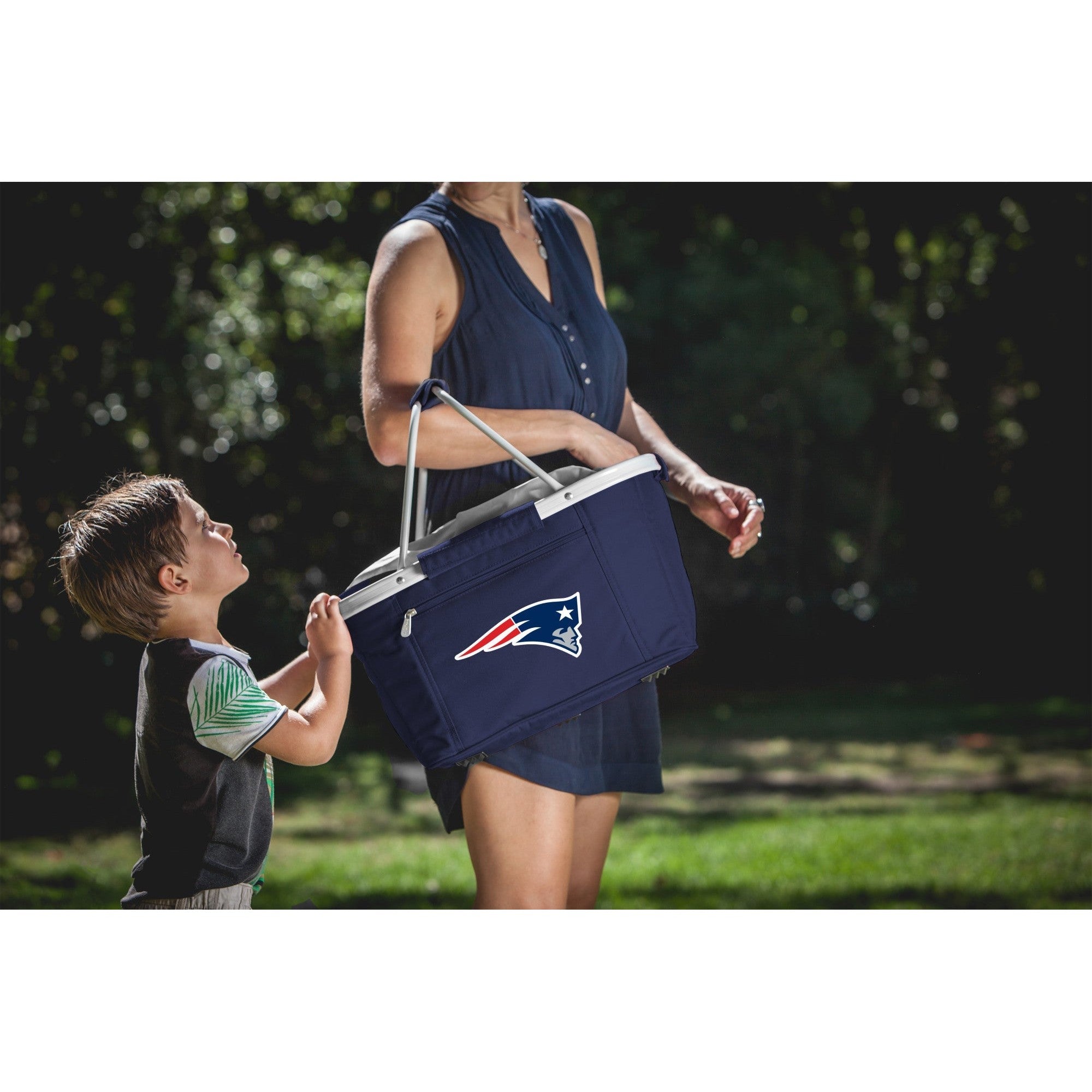 New England Patriots - Metro Basket Collapsible Cooler Tote
