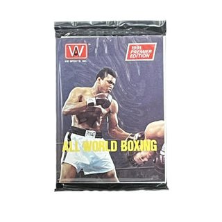 1991 All World Boxing Pack – Premier Edition Factory Sealed