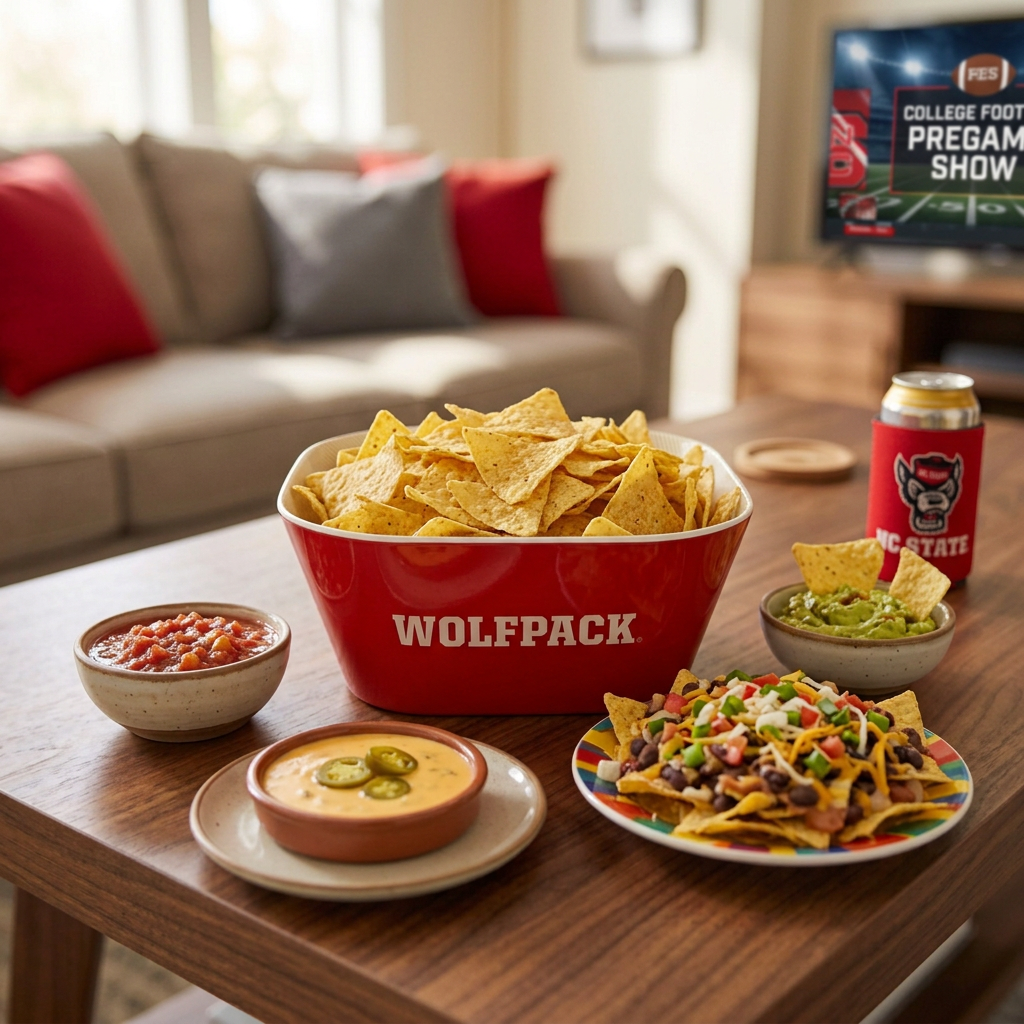 North Carolina State Wolfpack Large Party Bowl