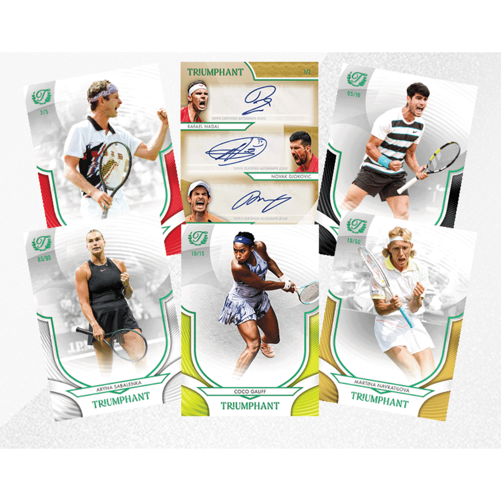 2025 Topps Triumphant Tennis Hobby Box