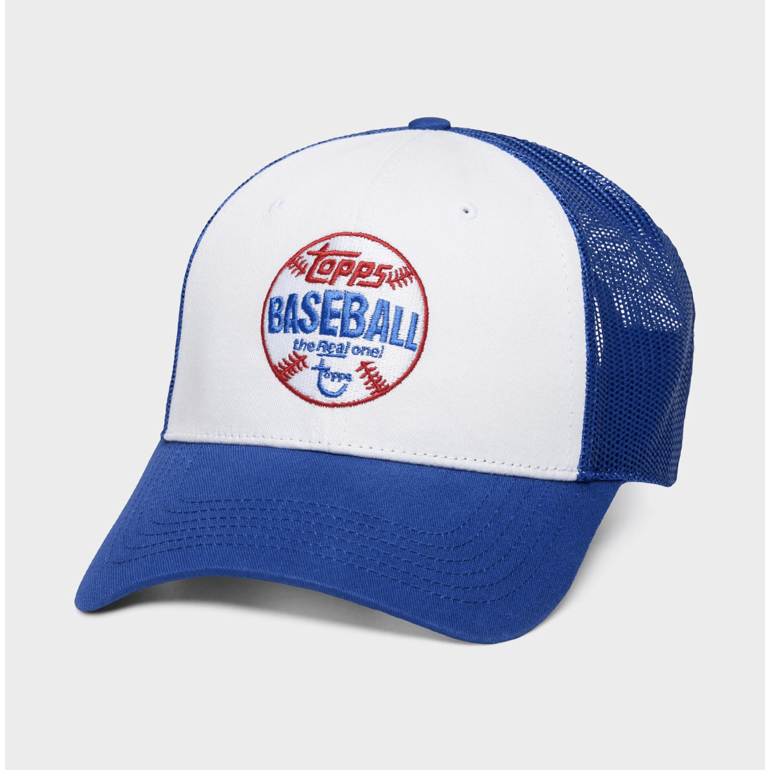 Topps Baseball “The Real One” Blue Mesh Trucker Hat