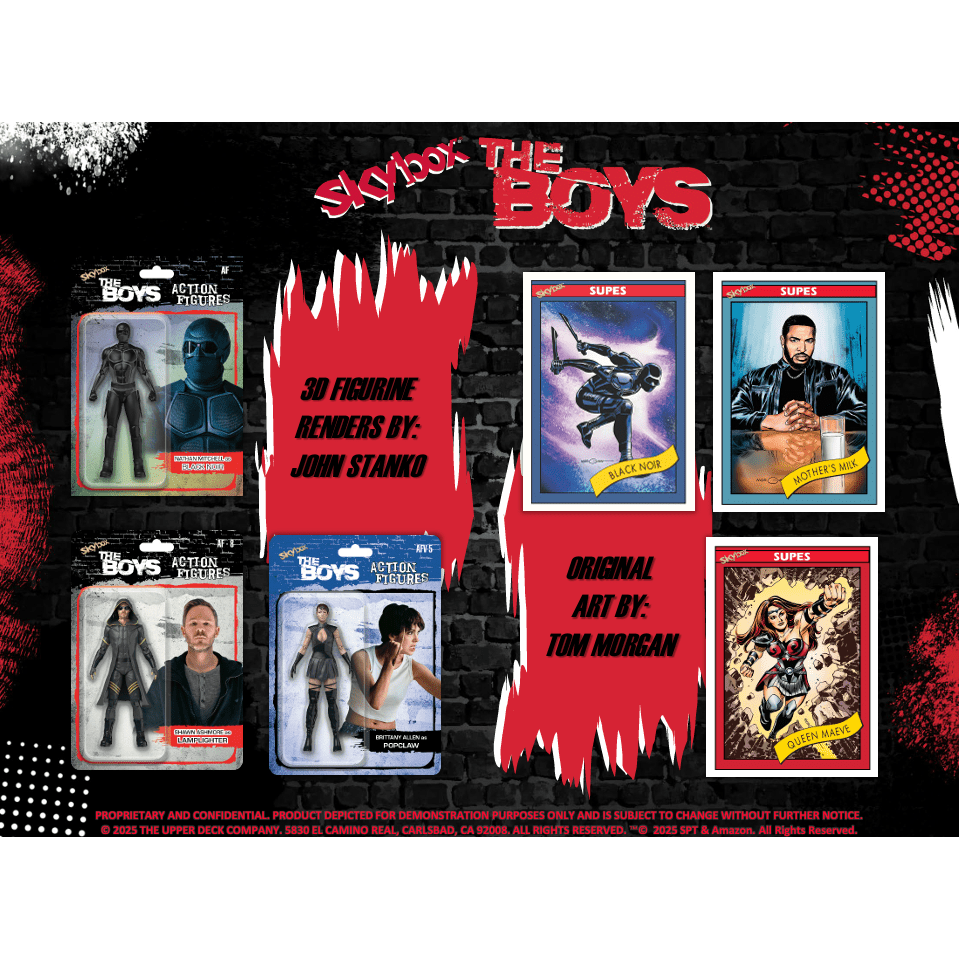 2025 Upper Deck The Boys Season 1 & 2 Hobby Box