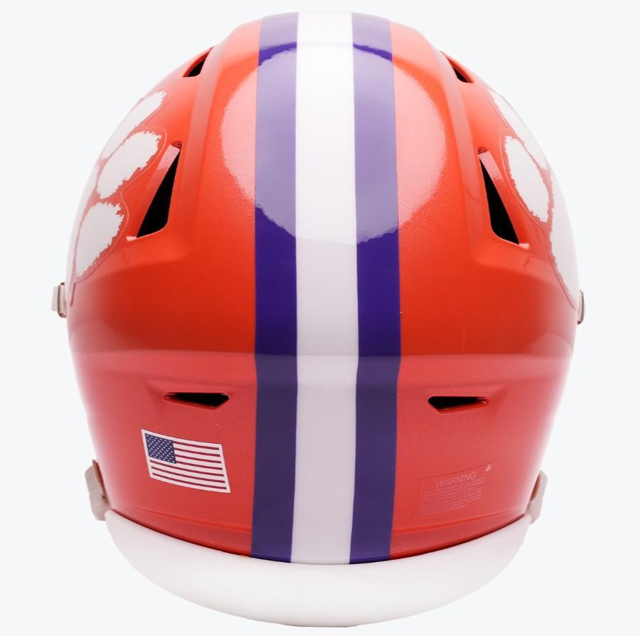 Clemson Tigers Riddell Speed Flex Mid-Size Helmet