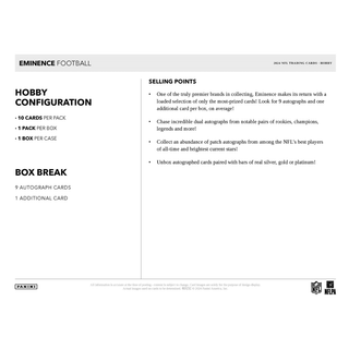 2024 Panini Eminence Football Hobby Box