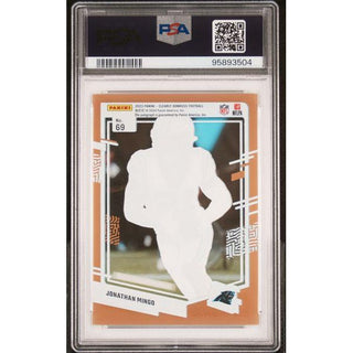 Jonathan Mingo 2023 Panini Clearly Donruss Autograph Orange #69 PSA 10 – Rookie Auto