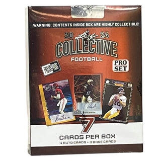2024 Leaf Collective Football Hobby Box