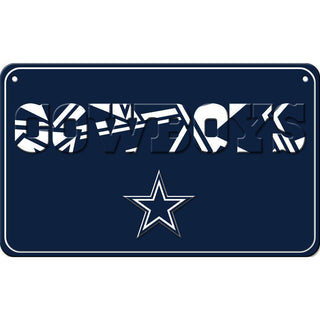 Wall Decor: Dallas Cowboys - Modern Metal Sign