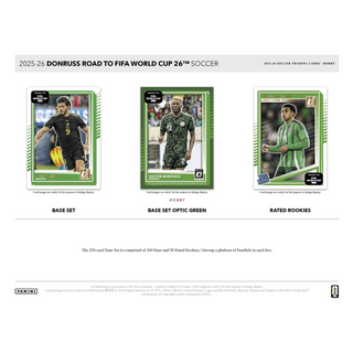 2025-26 Panini Donruss Road To FIFA World Cup 26 Soccer Hobby Box