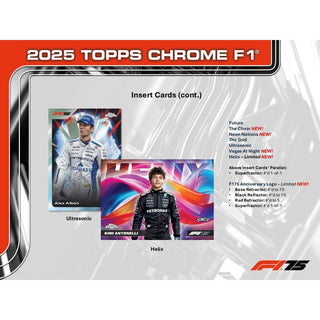 2025 Topps Chrome Formula 1 Racing Hobby Box