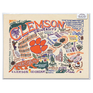 Fine Art Print: Clemson Tigers - 8x10
