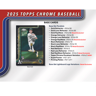 2025 Topps Chrome Baseball Blaster Box