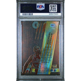 Michael Jordan 1996 Bowmans Best Shots #BS6 PSA 9