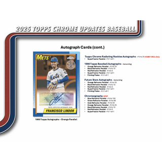 2025 Topps Chrome Update Series Baseball Breaker's Delight Box