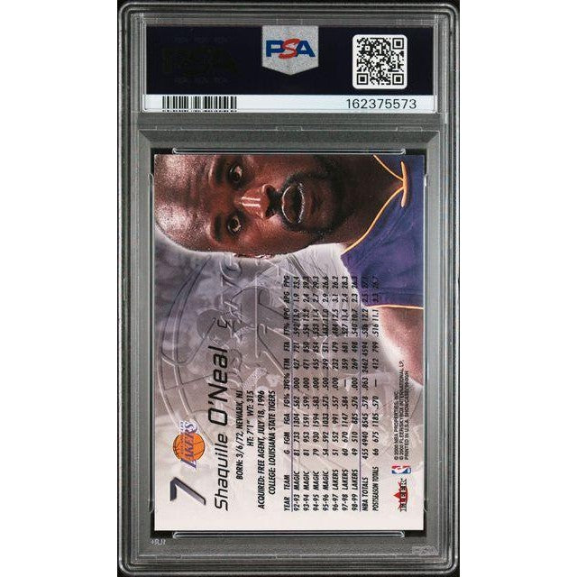 1999 Flair Showcase #7 Shaquille O'Neal PSA 7