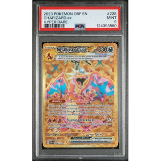 Gloom 2023 Pokemon OBF EN Illustration RARE #198 PSA 9