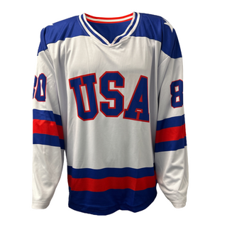 USA Hockey Miracle on Ice 1980 Official Reversible Hockey Jersey