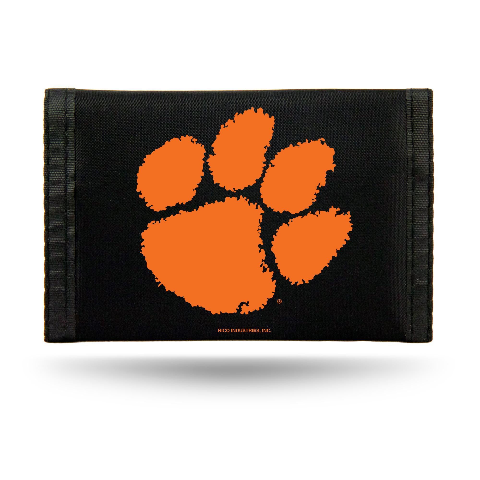Clemson University- Black Nylon Trifold