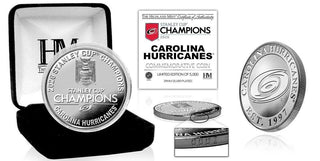 Carolina Hurricanes 2026 Stanley Cup Champions Silver-Plated Commemorative Coin