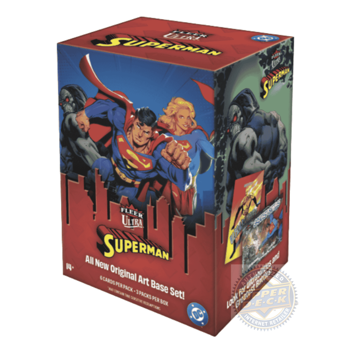 2025 Upper Deck Fleer Ultra Superman Blaster Box
