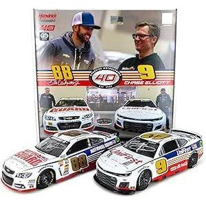 Diecast: Chase Elliott/Dale Jr. Throwback Elite 2 PACK 1:24 Scale