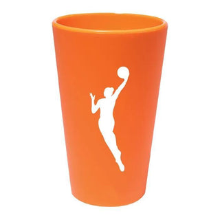 WNBA 16 oz Silicone Pint Glass – Orange