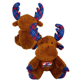 USA Hockey Officially Licensed Logo 10 Inch Sherpa Moose Plush