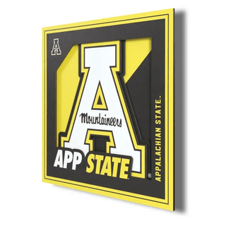 Wall Art: Appalachian State Mountaineers Logo Series 12"x12"