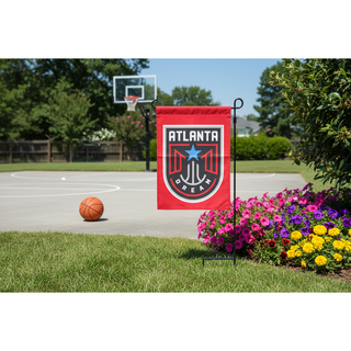 Atlanta Dream Double-Sided Garden Flag – 13" x 18"