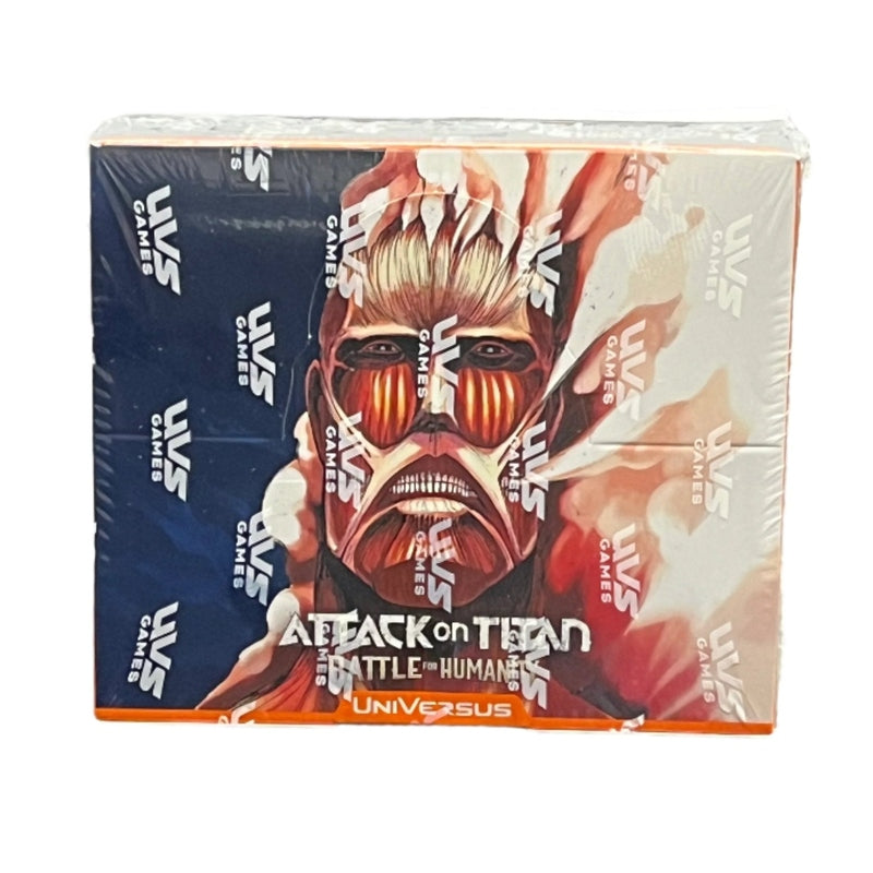 UniVersus CCG Attack on Titan: Battle for Humanity Booster Box UniVersus CCG Attack on Titan: Battle for Humanity Booster Box