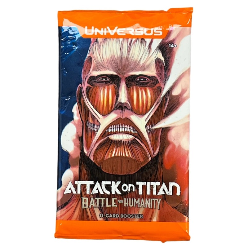 UniVersus - Attack on Titan: Battle for Humanity Booster Pack UniVersus - Attack on Titan: Battle for Humanity Booster Pack