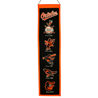 Banner: Baltimore Orioles- Heritage