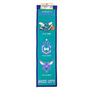 Banner: Charlotte Hornets- Heritage