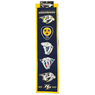 Banner: Nashville Predators- Heritage