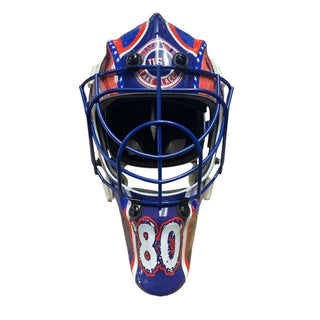 USA Hockey Miracle on Ice 1980 Blue Cage Full Size Goalie Mask