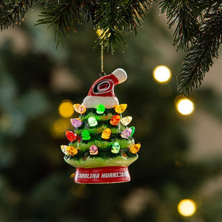 Ornament: Carolina Hurricanes Santa Hat