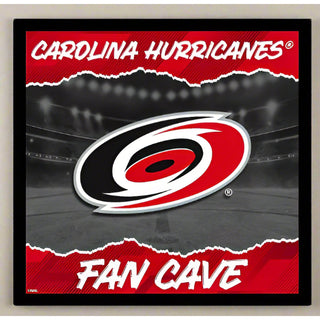 LED Wall Decor: Carolina Hurricanes - Square